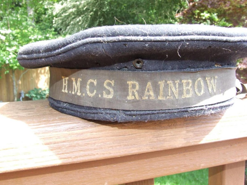 HMCS Rainbow Cap and Tally Dscf6710