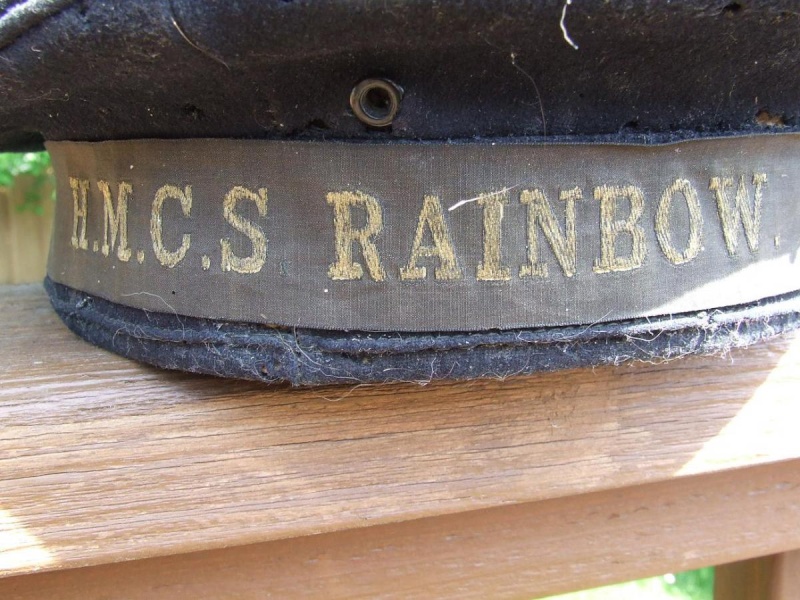 HMCS Rainbow Cap and Tally Dscf6712