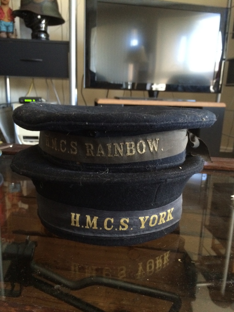 HMCS Rainbow Cap and Tally Photo_12