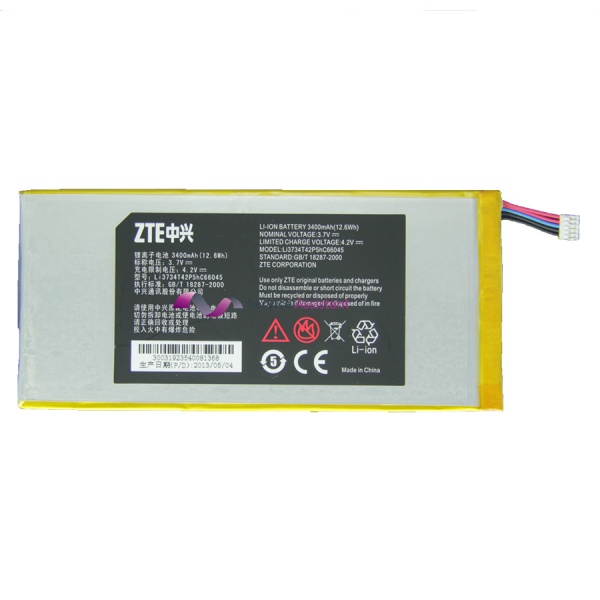 ZTE Velox Battery Li3734T42P5hC66045 DR-V72 110