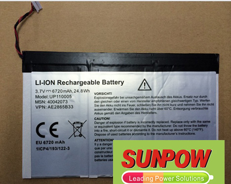 Medion Lifetab P9514 Battery 40042073  DR-MD920 1115