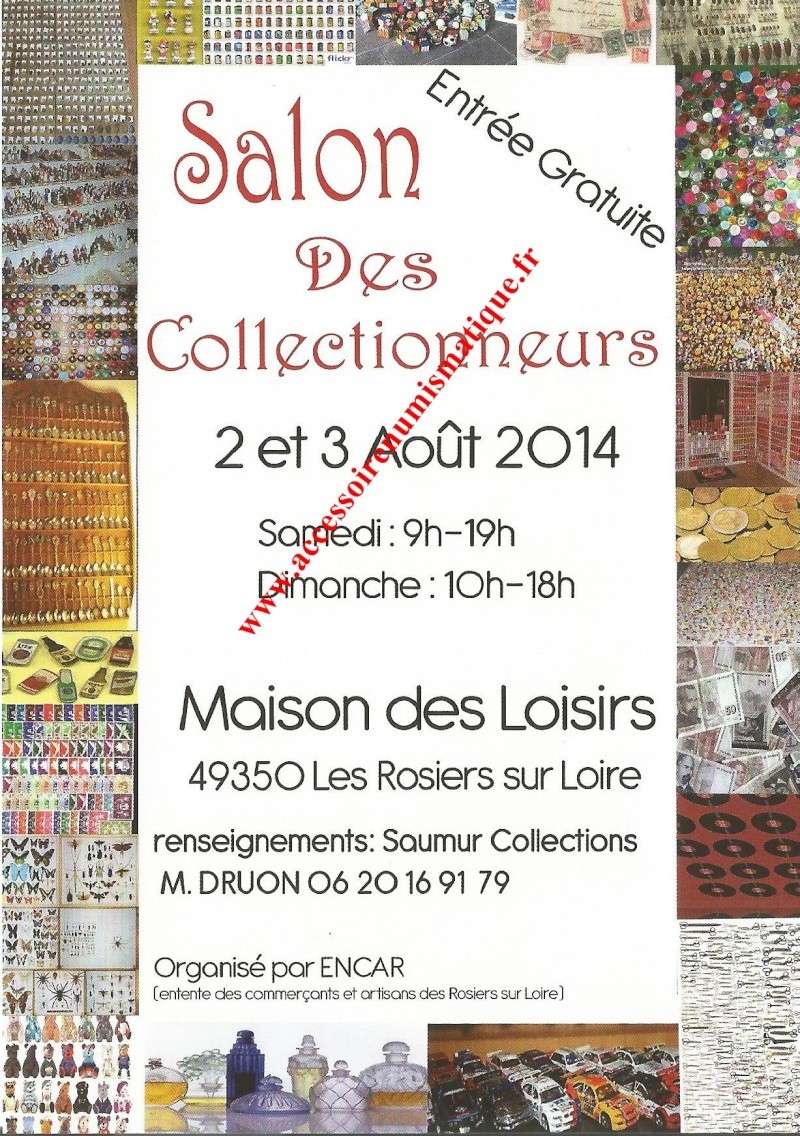 Salon des collectionneurs - Les Rosiers sur Loire 2 et 3 aout 2014 Invita11
