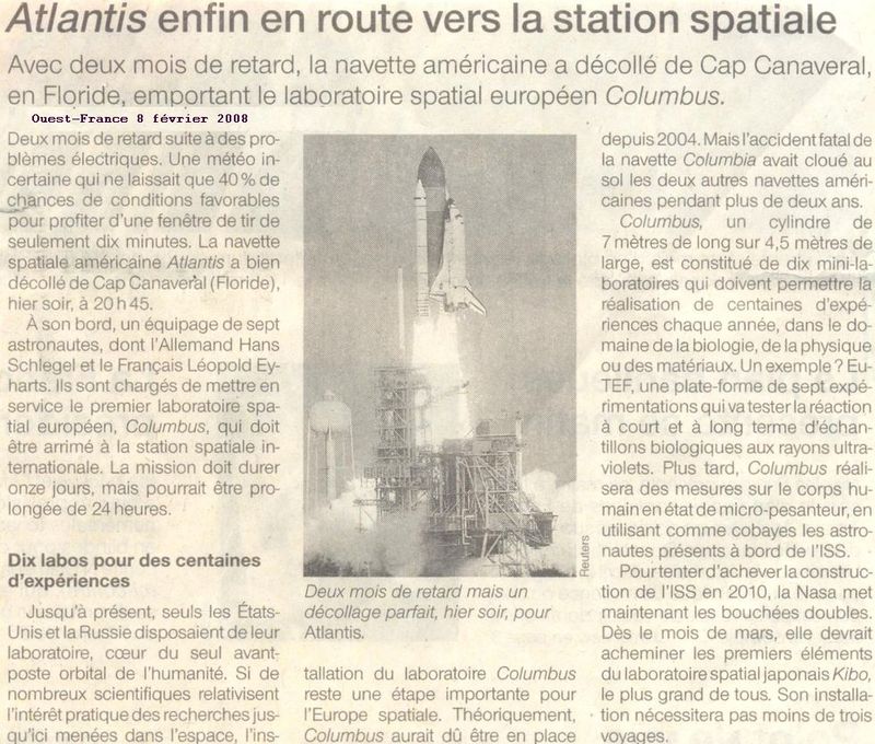 Leopold Eyharts - 8ème français dans l'espace   08020811
