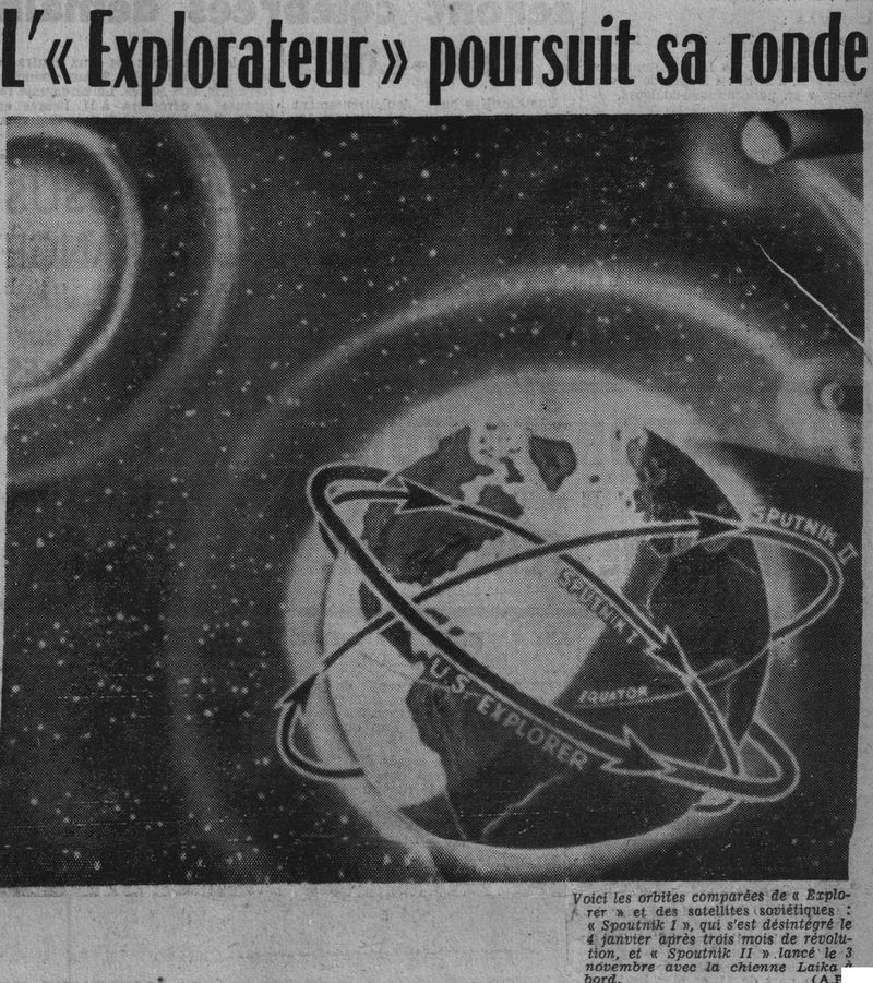 01 février 1958 - Explorer 1 - Les US démarrent la course 58020410