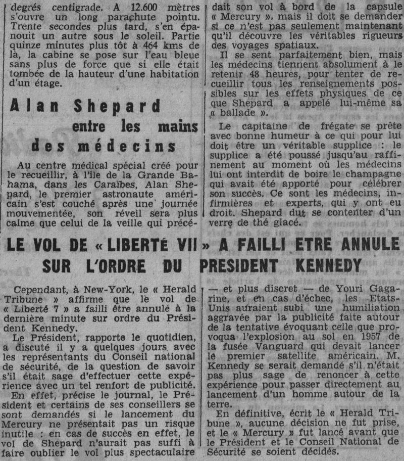 5 mai 1961 - MR 3 - Shepard - Freedom 7 - Page 2 61050813