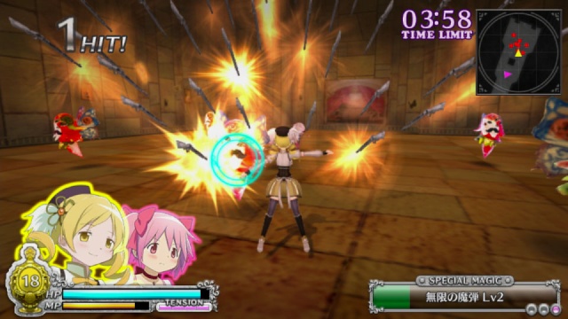 Test du jeu - Madoka Magica : The Battle Pentagram  sur PS vita Madoka15