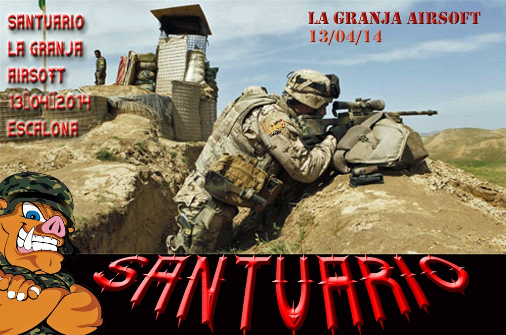 13/04/14 El Santuario - La Granja Airsoft - Partida abierta Santua10