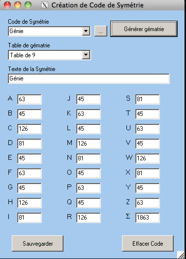 Signatures Géométriques / Génie Captur10