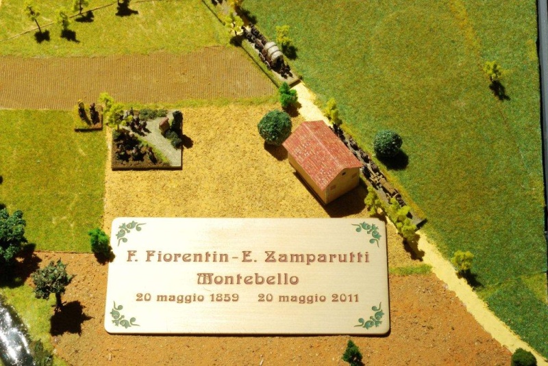 DIORAMA della battaglia di Montebello ora esposto al Museo del Risorgimento di Udine 1859_l11