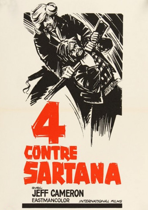 Quatre pour Sartana - E Vennero in Quatro per uccidere Sartana - Demofilio Fidani - 1969 En140010