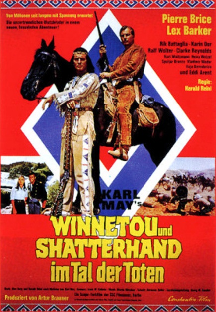 Winnetou et Shatterhand dans la Vallée de la mort. Winnetou und Shatterhand im Tal der Toten. (Inédit) Harald Reinl. 1968. Valley11