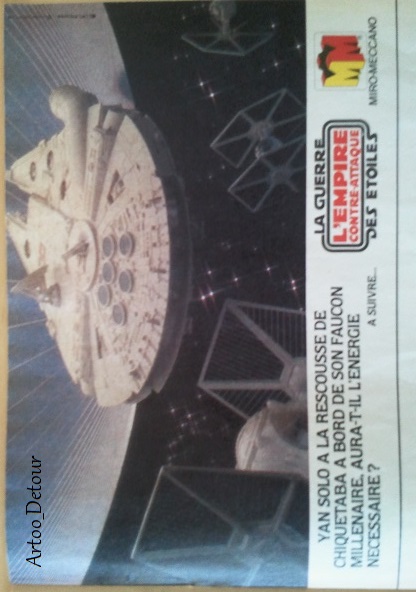 Meccano Star Wars adverts from French PIF Gadget comic magazine Pif_ga12