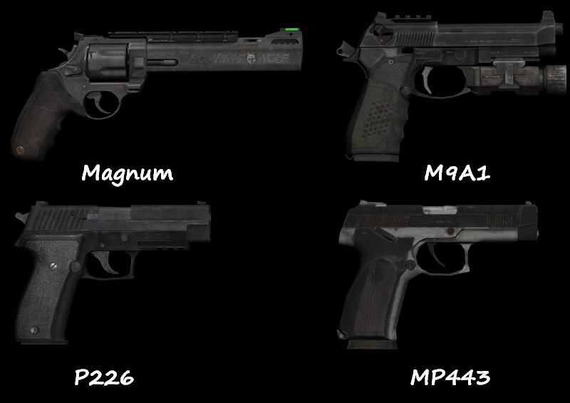 [Pack Weapon] Handguns COD: Ghosts  Handgu10