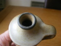 Any ID thoughts please handled bottle vase Potter98