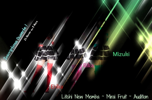   [FERMÉ] Litchi New Memba ~ Mirai Fruit ~ Audition Promot10