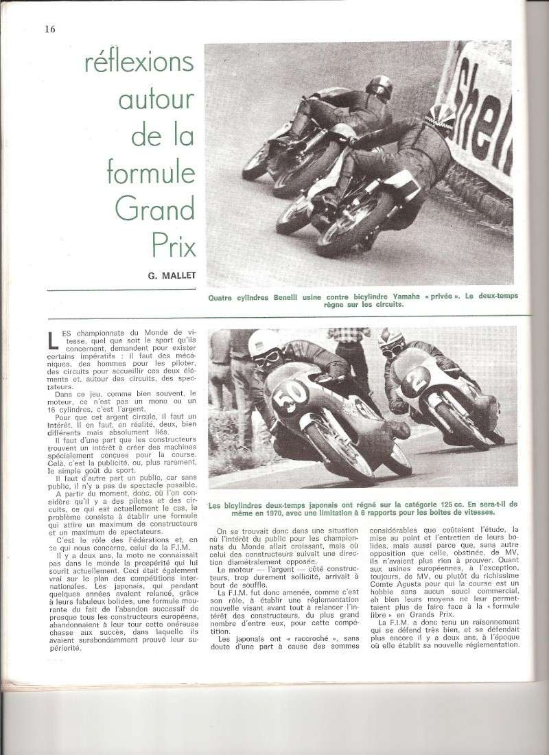MR # 1963 janv 1970: réflexions autour de la formule Grand Prix Image10