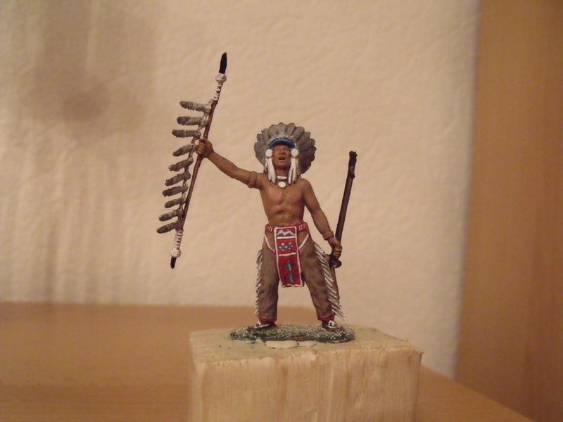 indianer häuptling ca 7-8 cm Dscf1834