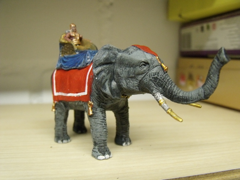 indischer kriegselefant  1/72 Dscf1840