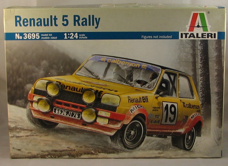 [italeri 1/24°] renault 5 calberson 02411