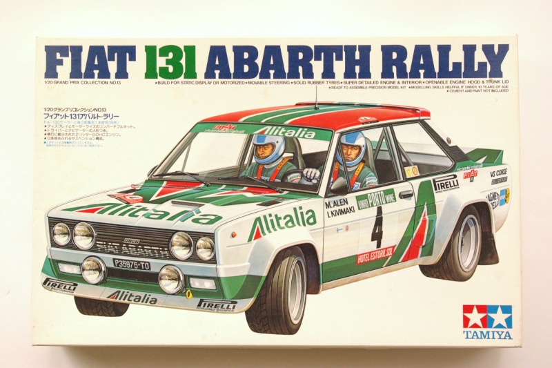 [Tamiya 1/20°] Fiat 131 Abarth ALITALIA Imgp2510