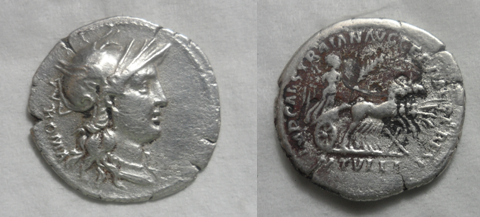 frappe de restitution de Trajan d'une monnaie de Tullia  Nouvel10