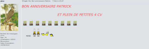 Bon Anniversaire Patrick Bon Anniversaire Patrick