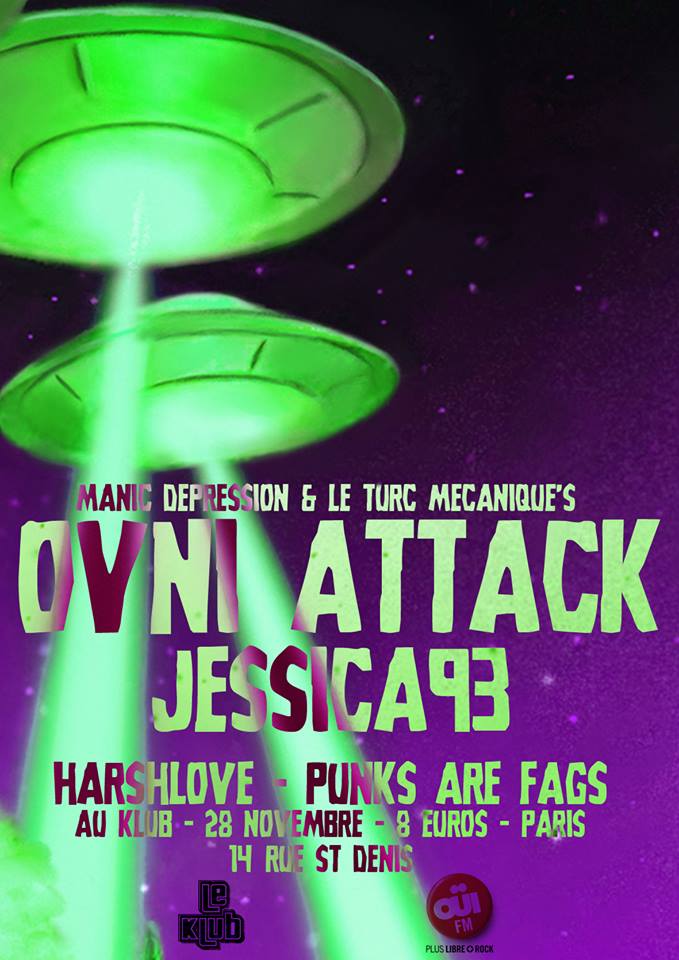 [28/11/2013]Jessica 93+Punks Are Fags+Harshlove @ Paris Fly_2813