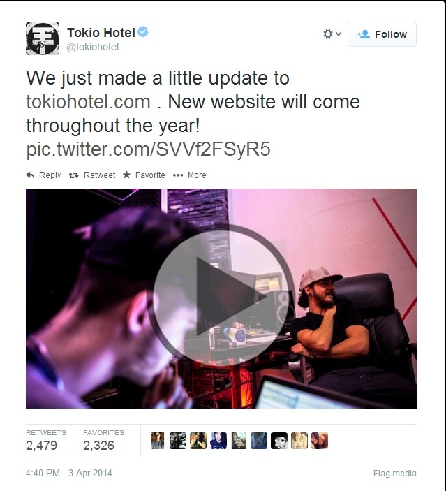 Tokio Hotel Official Website update 3.4.14 Twitte12