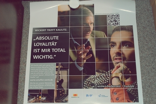 "Werte schaffen Werte"-Campaign - Wickert trifft...Bill Kaulitz - Berlin, Germany 22.10.2012  Wi10
