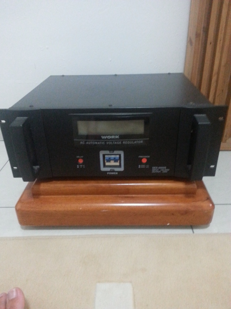 WORK Ac automatic voltage regulator SED 5000s (sold) 20140412