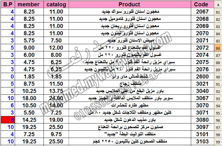 قائمة أسعار منتجات ماي واي في كتالوج ابريل 2014 ~~ بسعر الكتالوج ... بسعر العضويه ... عدد النقاط ~~  5_uoo10