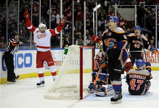 NY Islanders beat the Red Wings 5-4 in a shootout Pavel10