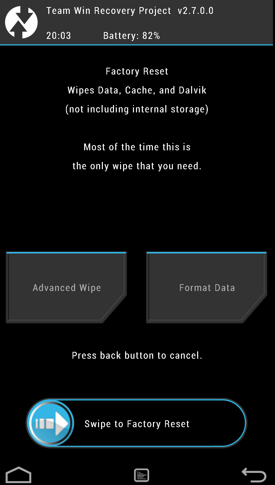 [HTC DESIRE EYE][RECOVERY] TWRP 2.8.4.0 | HTC Desire EYE | Themed Materialised 0110