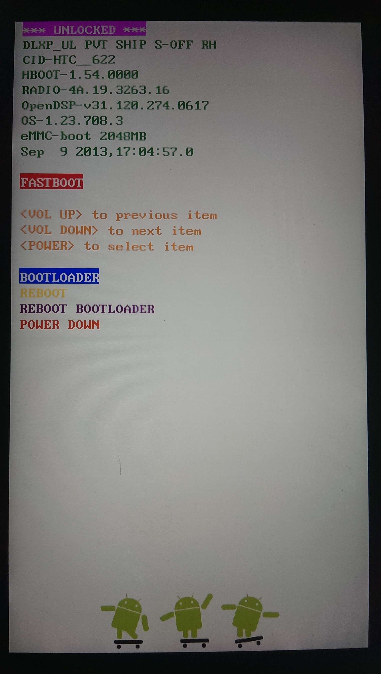 [TUTO] Comment Verrouiller/déverrouiller (LOCKED/UNLOCKED) le bootloader | S-OFF requis | Htc One (M8) Imag0013