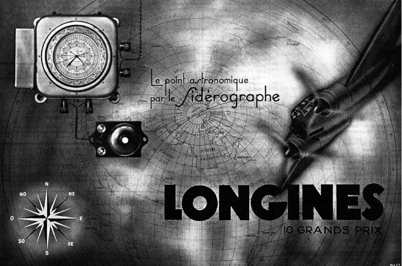 Longines - Le sidérographe Longines Pub_si10
