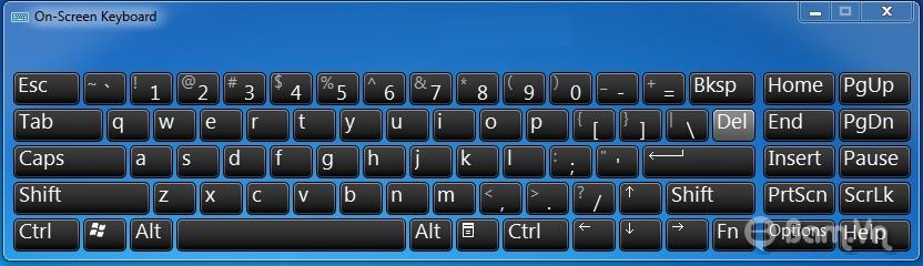 Hướng dẫn mở Bàn Phím Ảo trong Windows XP, 7, 8 đơn giản 11904