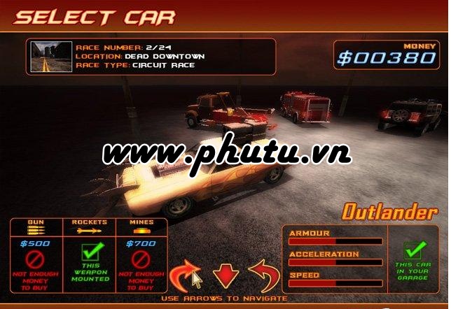 Download Game Deadly Race full - Game đua xe bắn súng cực hay 2682