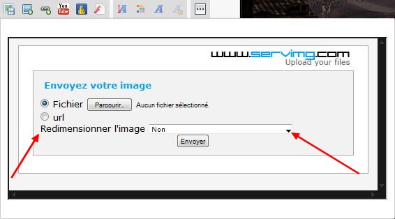 Redimensionnement des images! 110