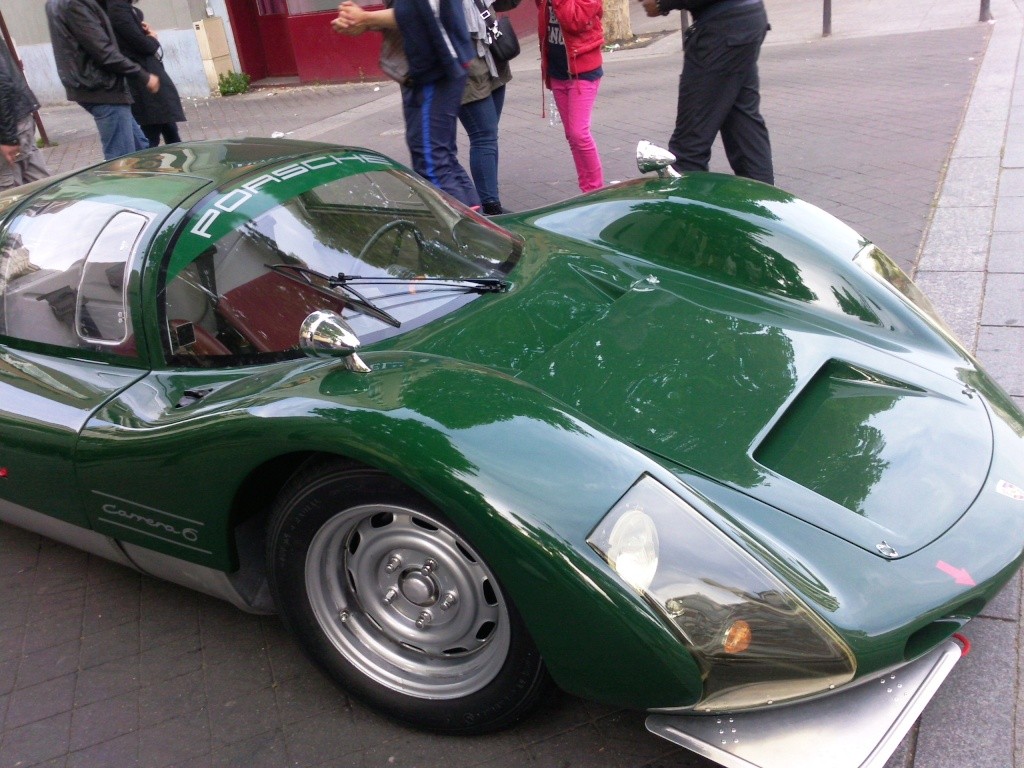 Belle PORSCHE 906 vue lors de ma visite à la foire de Paris..... Photo012