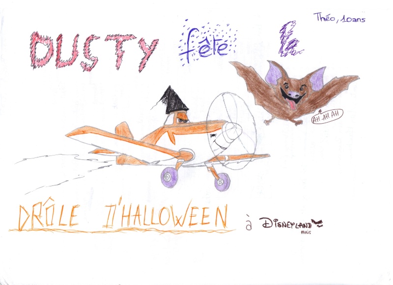 Concours dessins Planes / Halloween Dessin13
