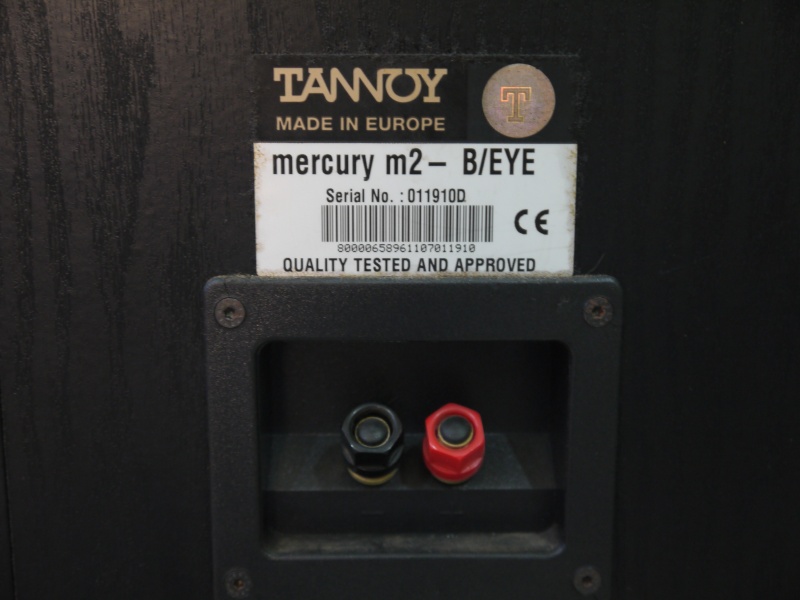 Tannoy Mercury M2 Bookshelf Speaker (sold) P1030312
