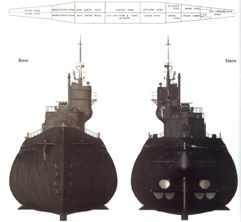 découverte du sous-marin japonais géant I-400 I-400210
