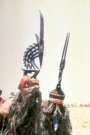 Bamana people, Ciwarakun (Chi-wara) or Sogonikun (Sogoni-kun), Headdress Sculpture, Sikasso Region (?), Mali S-chiw10