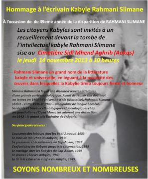 Devoir de mémoire : hommage à Rahmani Slimane à Aokas 410