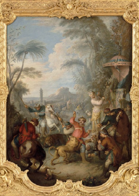 chine - La Chine à Versailles, art & diplomatie au XVIIIe siècle Chasse10