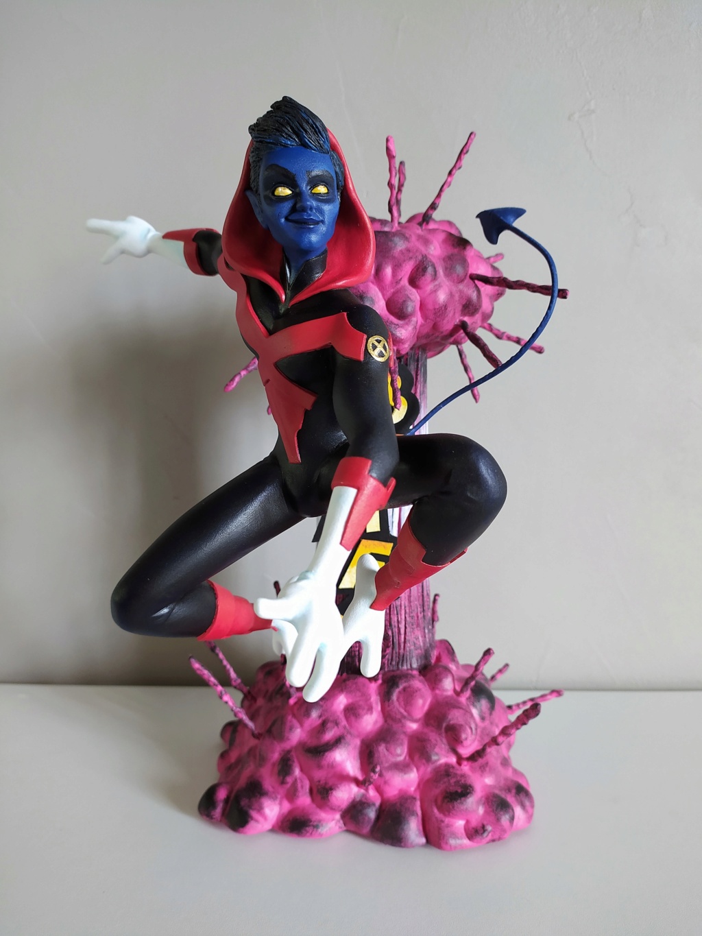 Sculpture de Diablo21 : 1/6 - Diablo / Nightcrawler (X-men) statue Img_2015