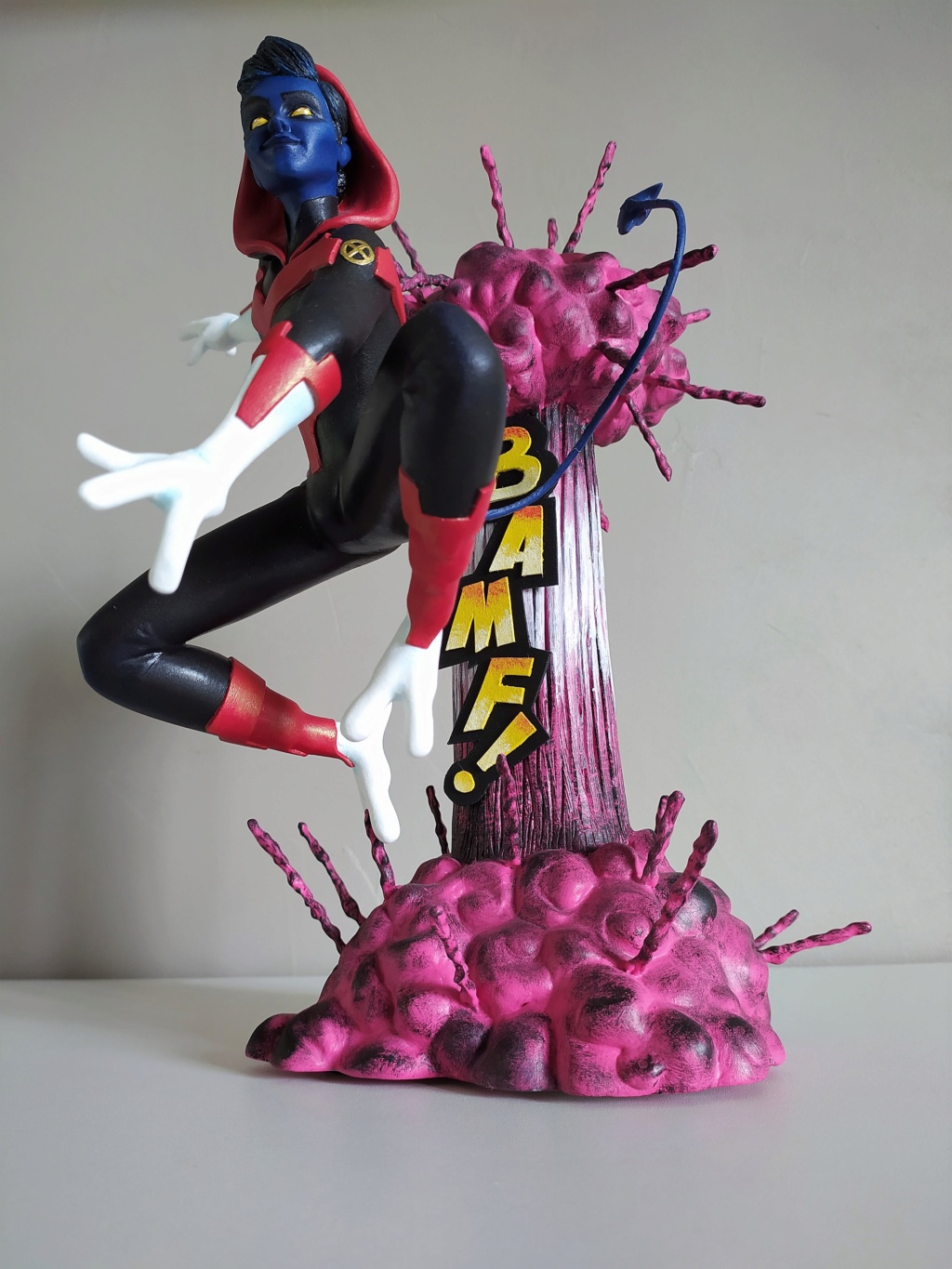 Sculpture de Diablo21 : 1/6 - Diablo / Nightcrawler (X-men) statue Img_2025