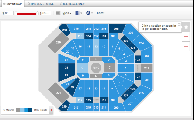 UFC 173 ticket sales disaster 87oihl10