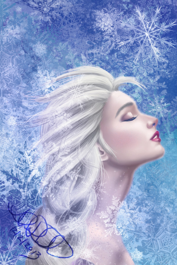 [Fan arts] La Reine des Neiges - Page 18 Elsa_b12