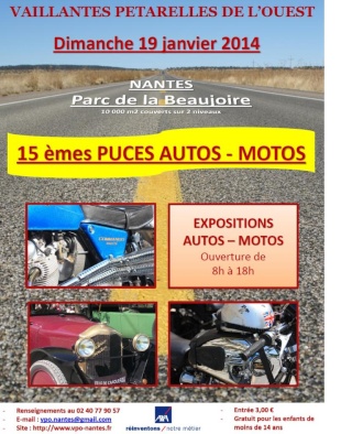 Salon de la Motos et la Voitures Anciennes 2014 ( Nantes ) . 2014pu14